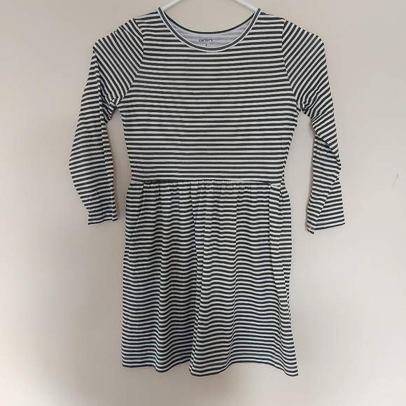 ❣️Girls Carter's long-sleeve dress size 7 (#545) - Picture 1 of 9